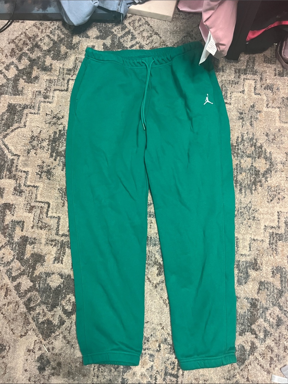Jordan Emerald Green Jumpman Sweatpants